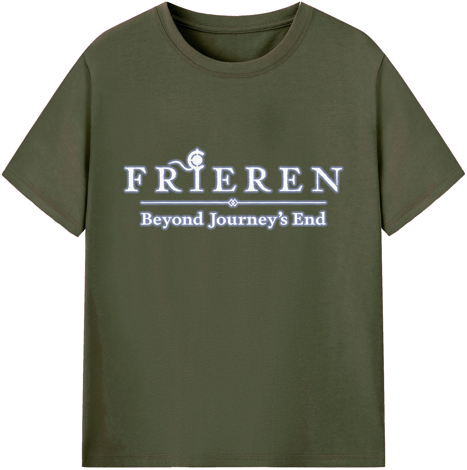 （画像用） 葬送のフリーレン Frieren 綿100％ メンズ半袖Tシャツ｜肌触りやわらか＆通気性